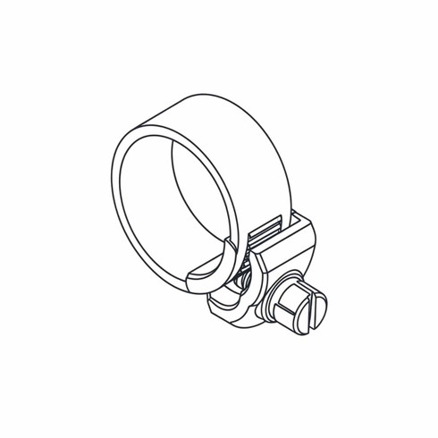 Hustler OEM 000307 HOSE CLAMP Hustler Original Part