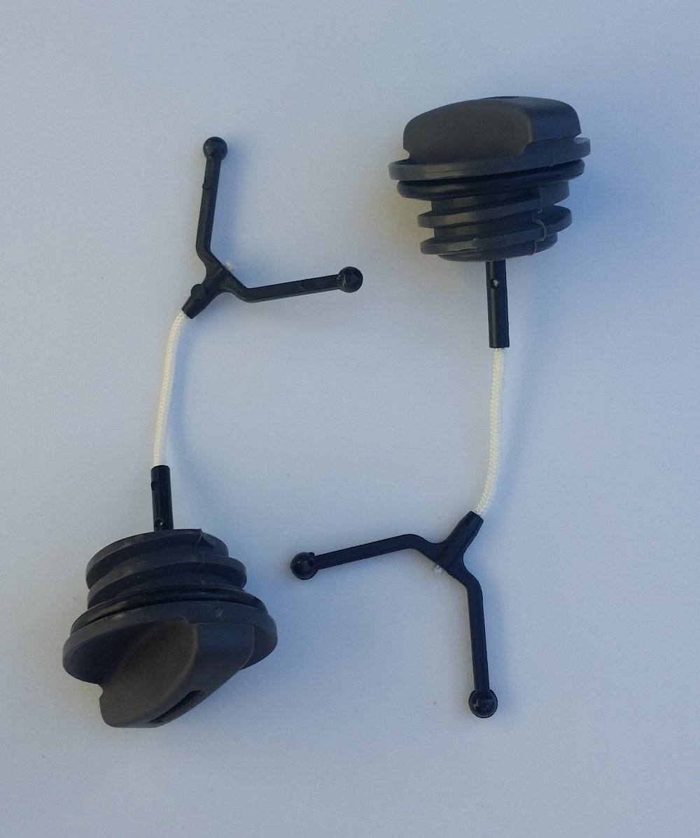 2 Husqvarna Fuel Oil Caps For 240 235 Chainsaws 545070801