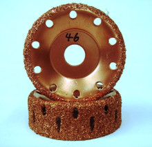 3" To-Air Tire Grinding Cup 46 Grit