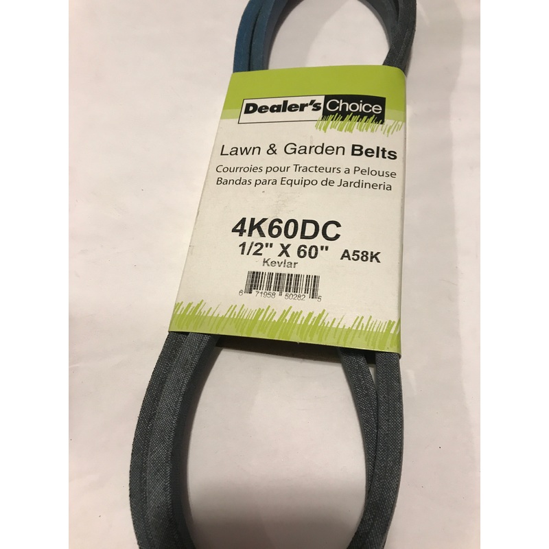 4K60DC DEALERS CHOICE BELT 1/2 x 60″