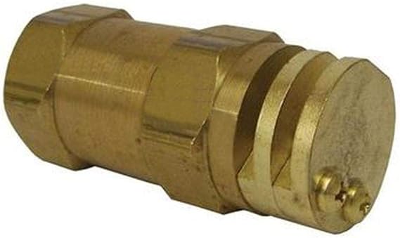 Hamilton 400-65411 #10 Boomless Spray Nozzle Brass 1/2″ NPTF – 90° & 180° Interchangeable Caps, Up to 58′ Swath