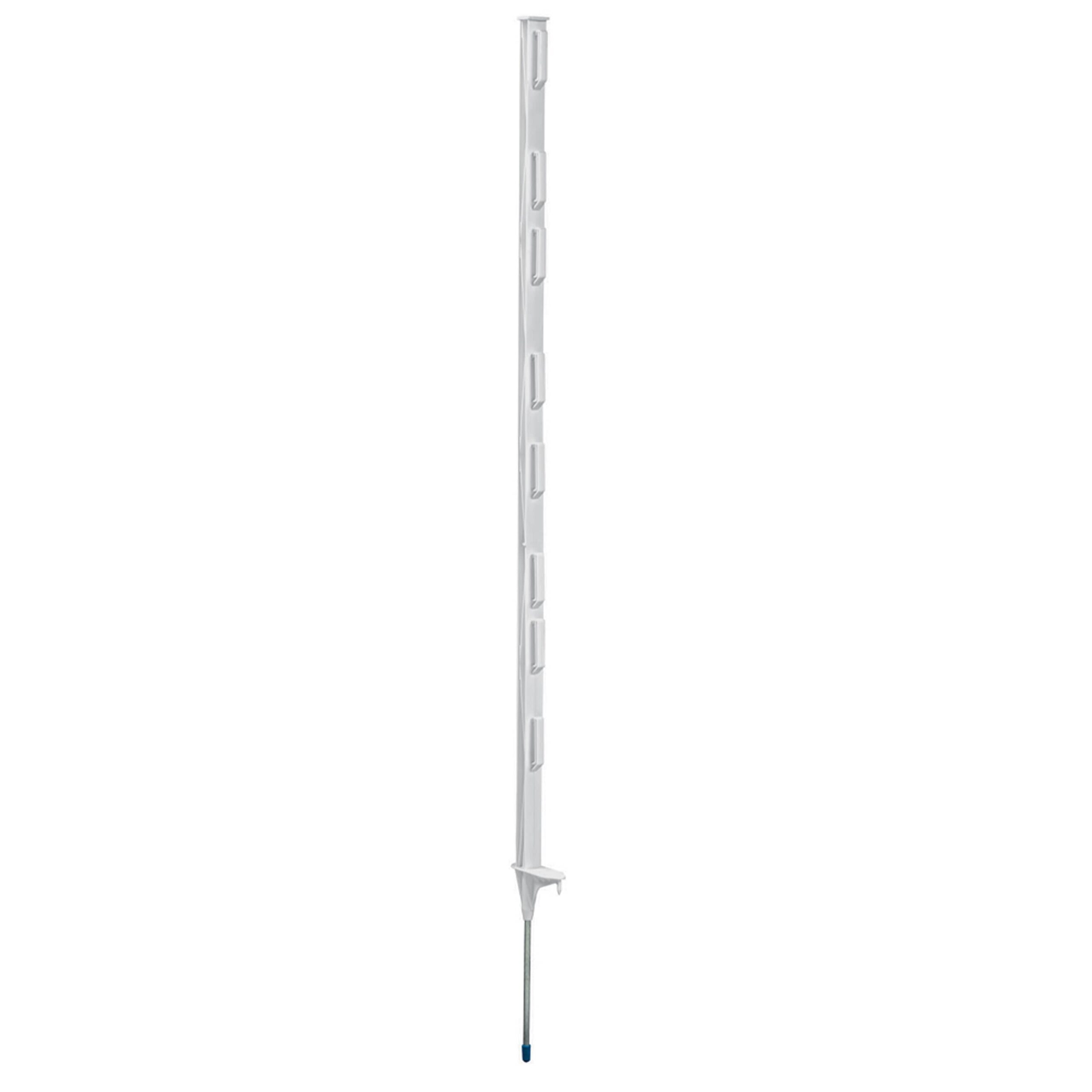 Zareba Fi-Shock 4 ft White Step-In Fence Post, Polypropylene, Model A-48