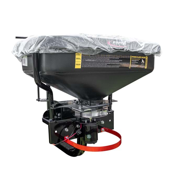 Fimco ATV-DMS-12V-2RC Dry Material Spreader for ATV/UTV 145# Capacity, 12v, 2″ Receiver Hitch Mount