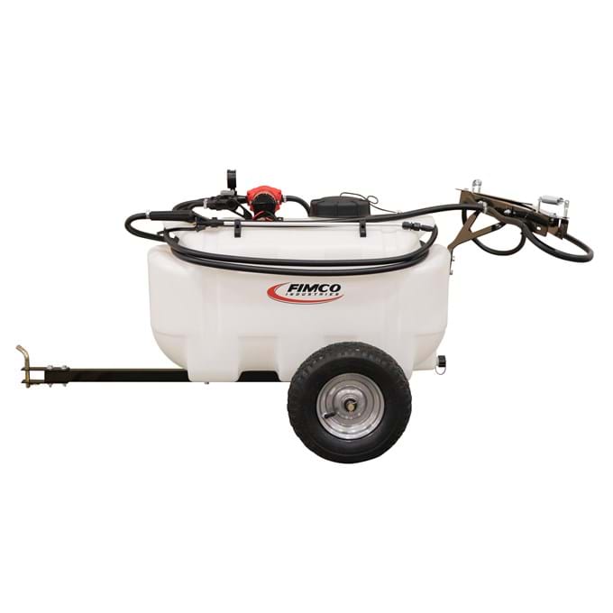 Fimco 25 Gallon Trailer Sprayer W/ 2.4 GPM Pump & 3 Nozzle Boom