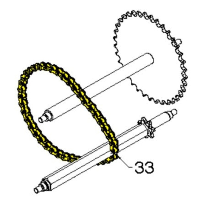 532401619 Craftsman Snowblower Replacement Drive Chain 401619 – NO LONGER AVAILABLE