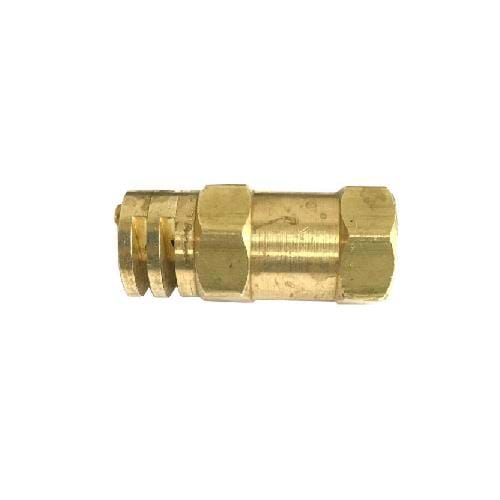 Hamilton 400-65431 #20 Boomless Spray Nozzle Brass 1/2″ NPTF – 90° & 180° Interchangeable Caps, Up to 58′ Swath