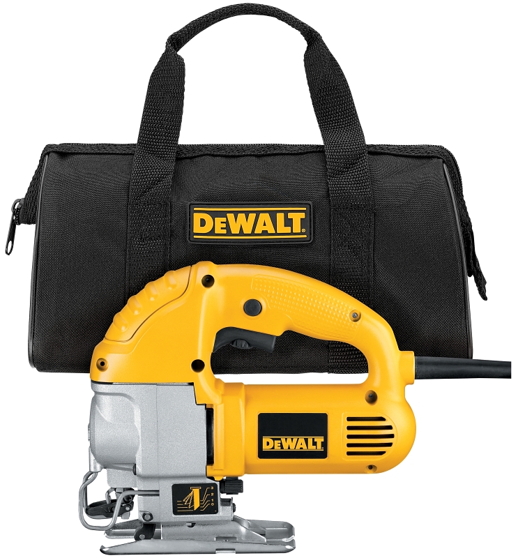DEWALT DW317K Jigsaw Kit | 5.5 Amp, Variable Speed, Keyless Blade Change