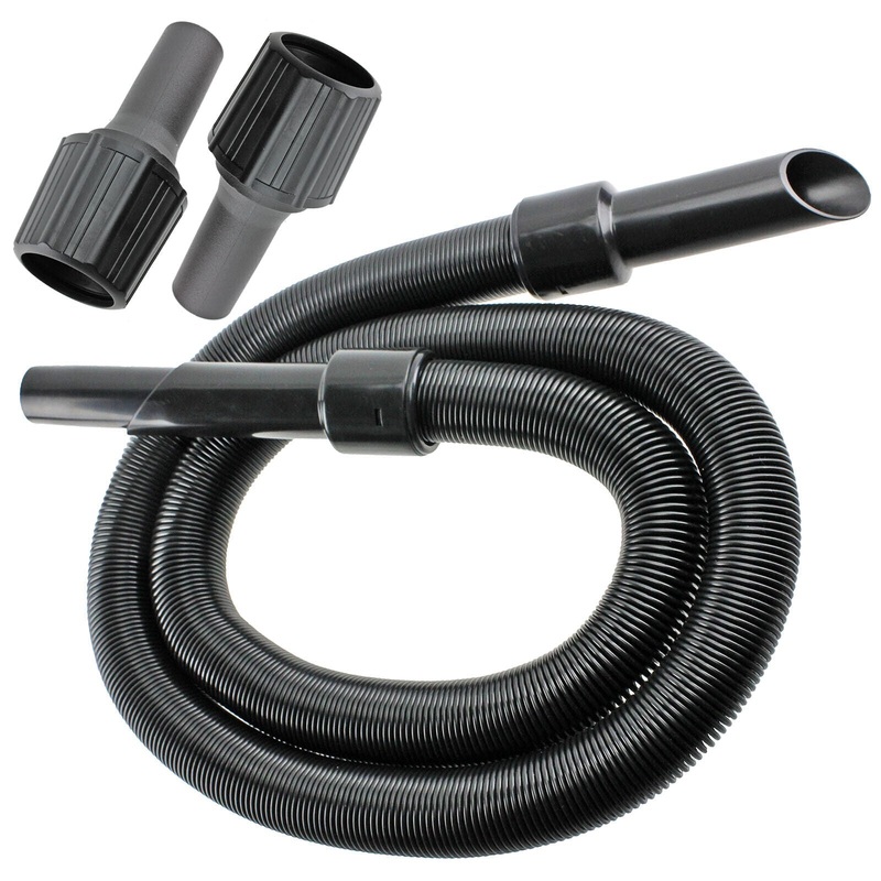 6m Extra Long Extension Pipe Hose Kit for Vax Vacuum Cleaner (6 Metre Hose + 3 x Adaptors)