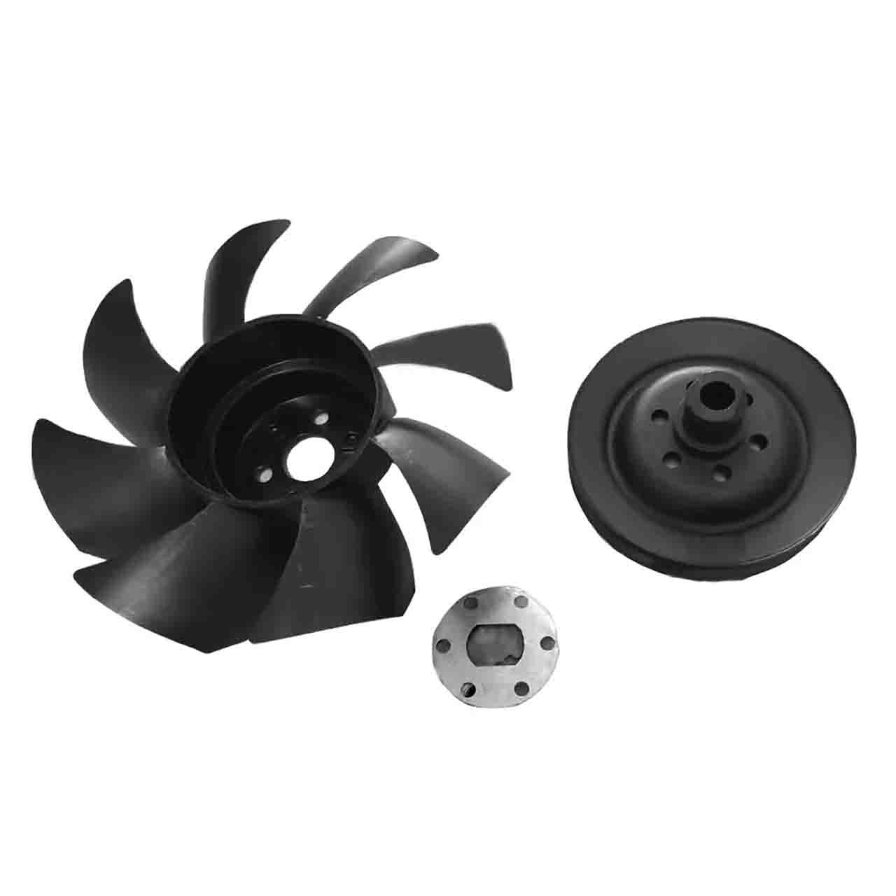 Hydro Gear 71905 OEM Fan & Pulley Kit – Hydrostatic Transaxle Cooling Fan Kit for Zero Turn Riding Mowers | Genuine OEM Part