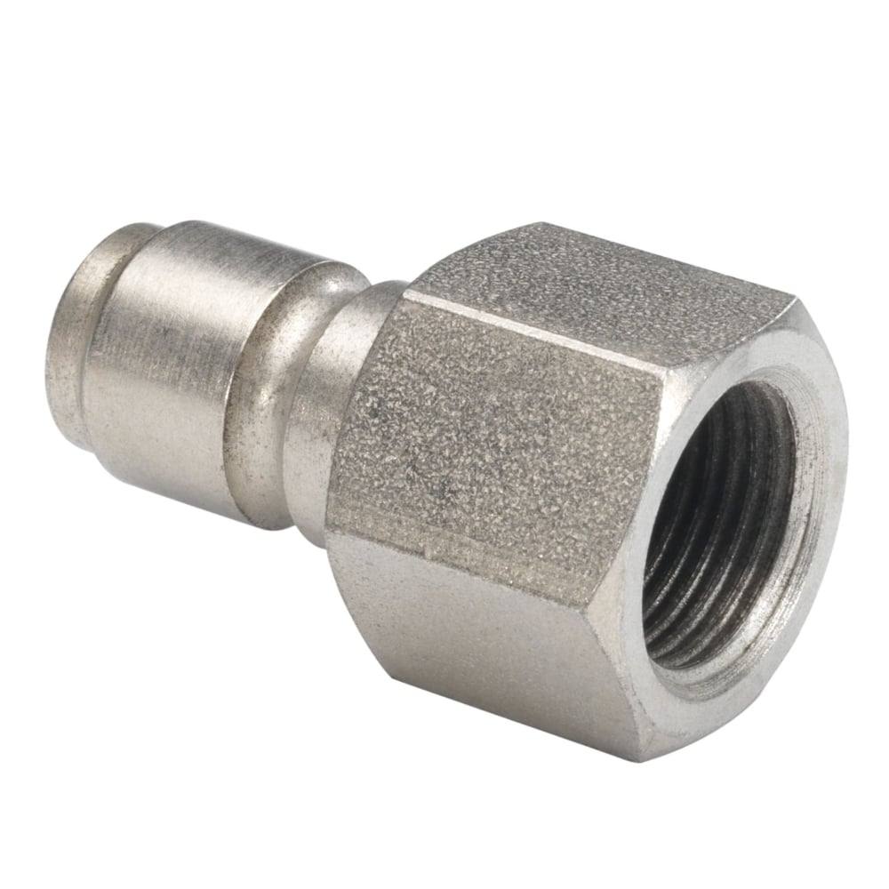 BE 85.300.101S 1/4 Stainless Steel Quick Connect Plug