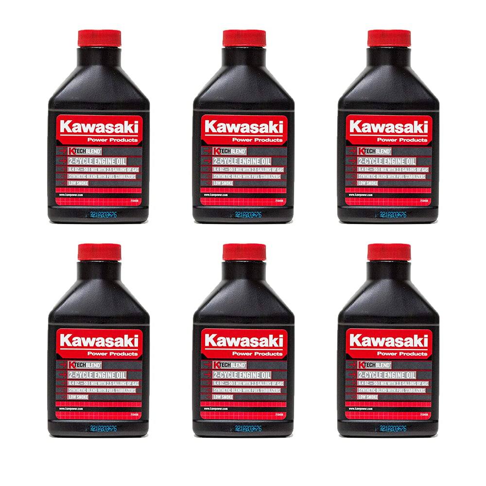 Kawasaki 2-Cycle Engine oil - 2.6 oz. Bottles - Pack of 6