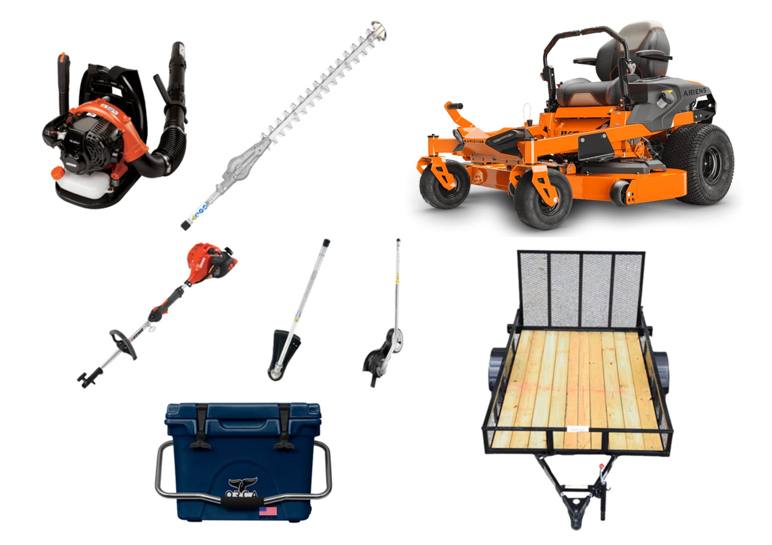 AE4257 Ariens Mower Bundle – IKON 52 Zero Turn PAS-225VP Combo Kit PB-580T Blower