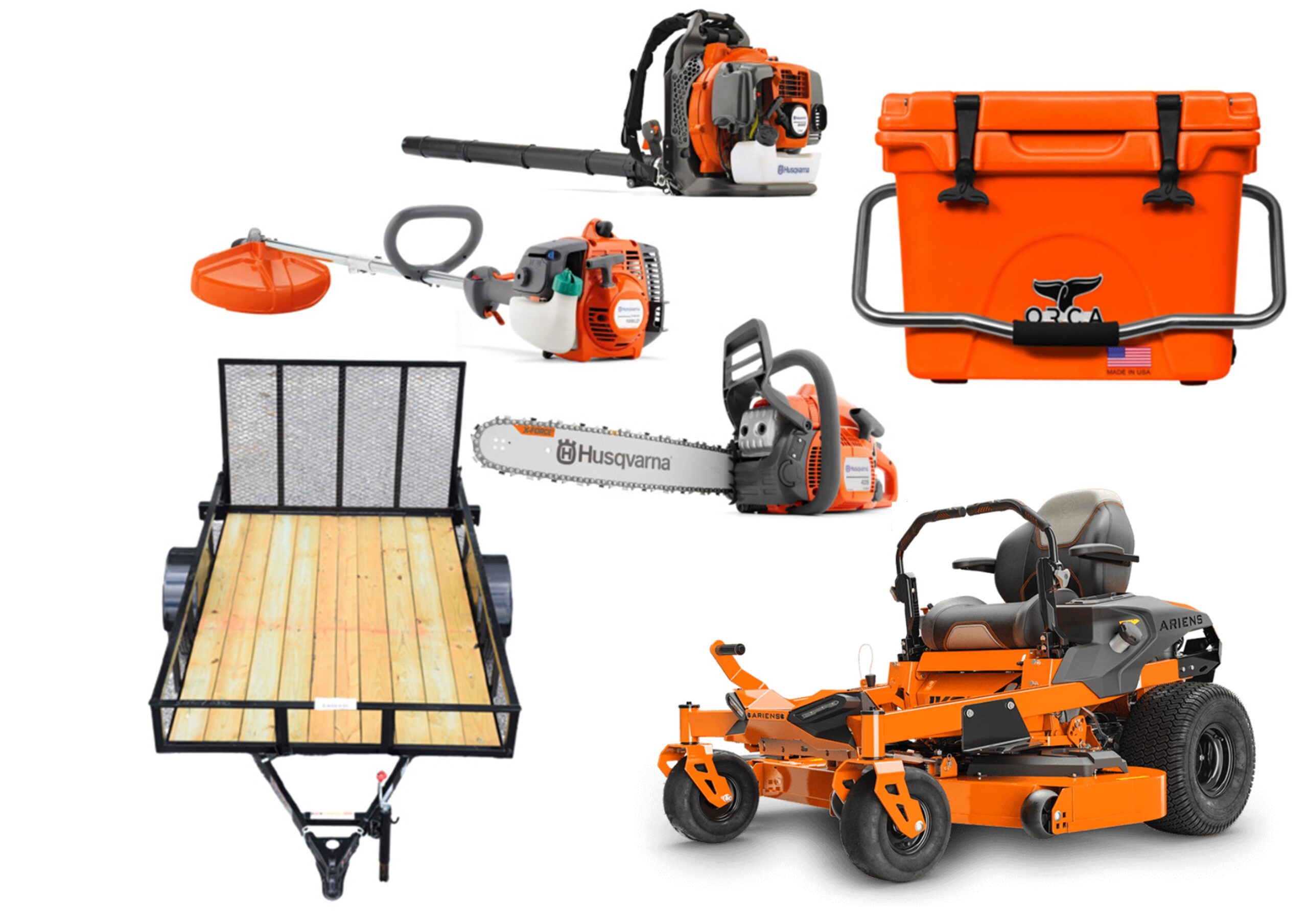 AH411 Orange IKON –Ariens IKON 52 Zero Turn Mower Bundle