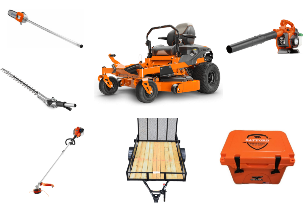 AH4192 Ariens Mower Bundle – IKON 48 Zero Turn 125B Blower 330LK Trimmer