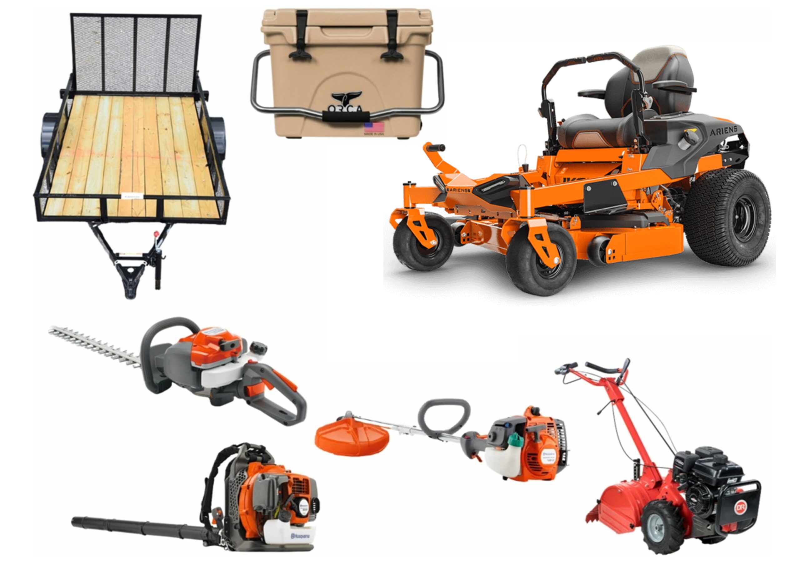 AH4250 Ariens Mower Bundle – IKON 42 Zero Turn 350BT Blower TW19018DMN Tiller