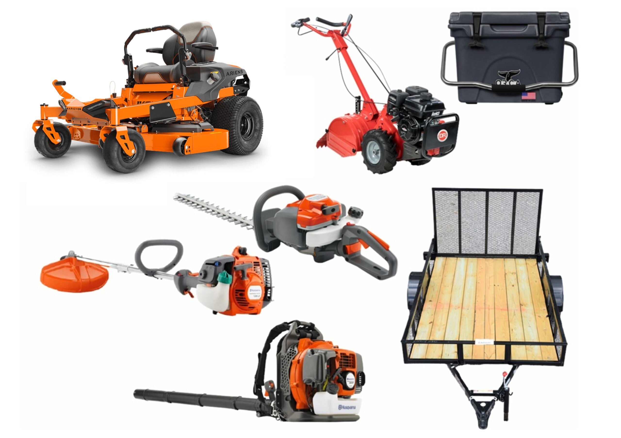 AH4251 Ariens Mower Bundle – IKON 52 Zero Turn 350BT Blower TW19018DMN Tiller