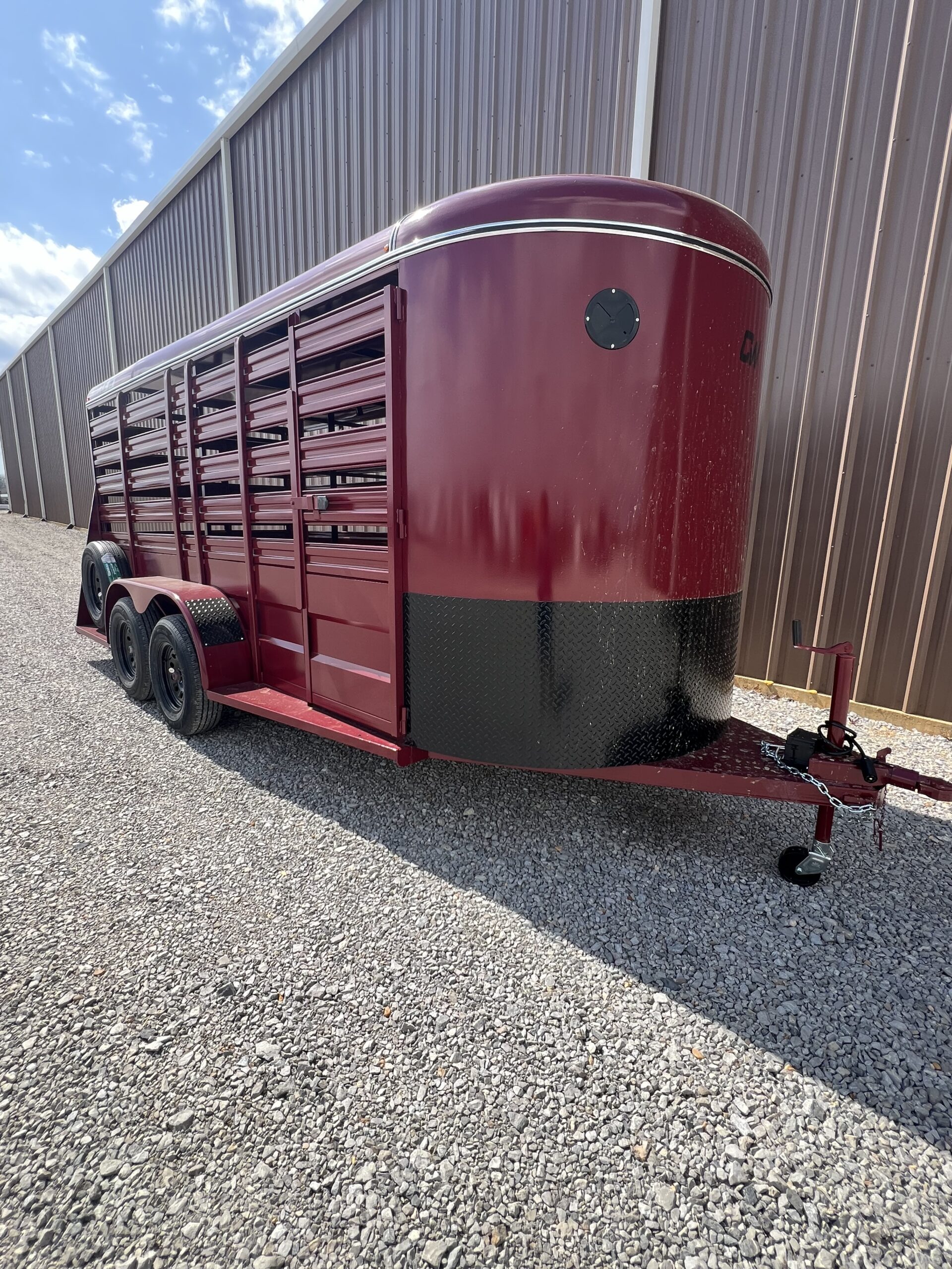 CW902 Circle W 6’x16′ Bumper Pull Livestock Trailer