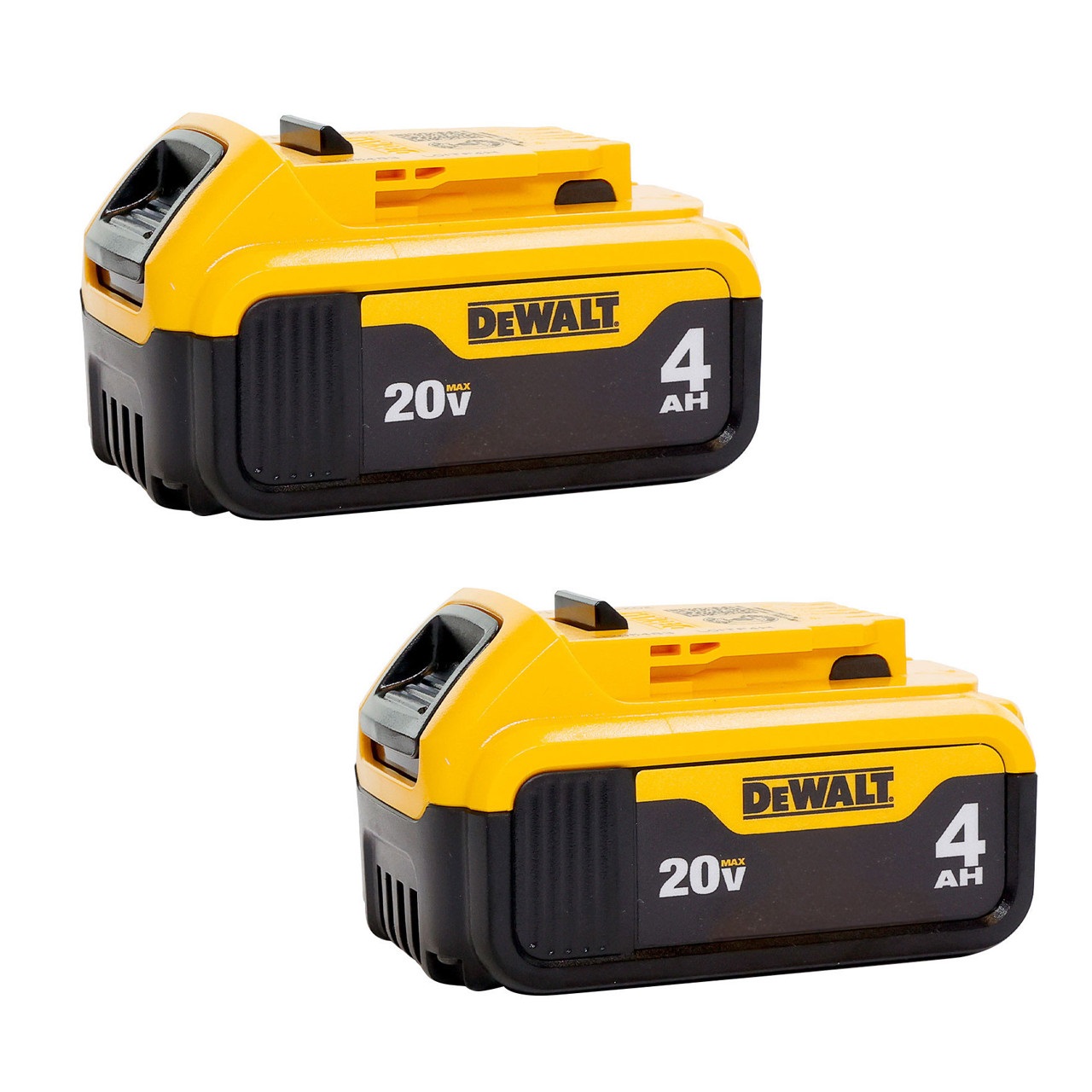 DeWalt 20V Max 4AH Lithium Ion Battery (2-PK) #DCB204-2