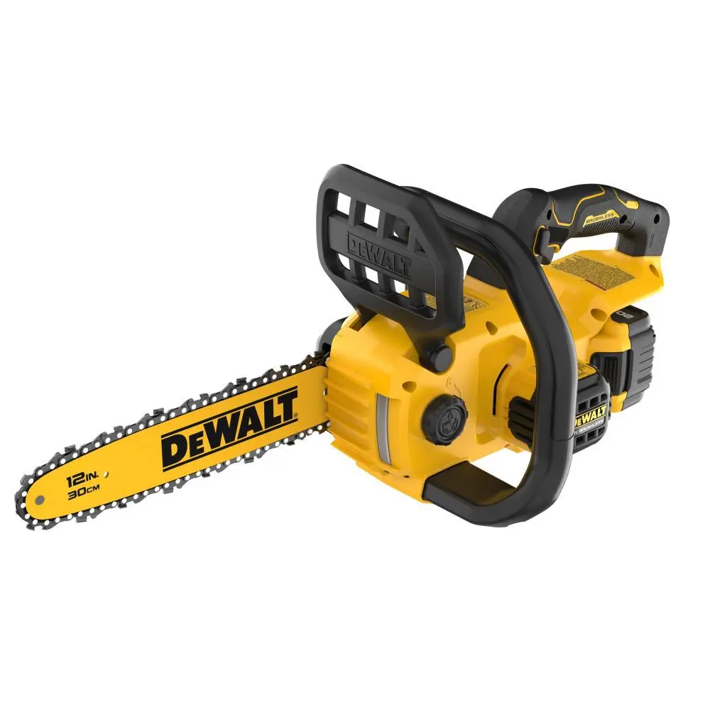 DeWalt 20V MAX 12 Inch Brushless Cordless Chainsaw Kit DCCS621P1
