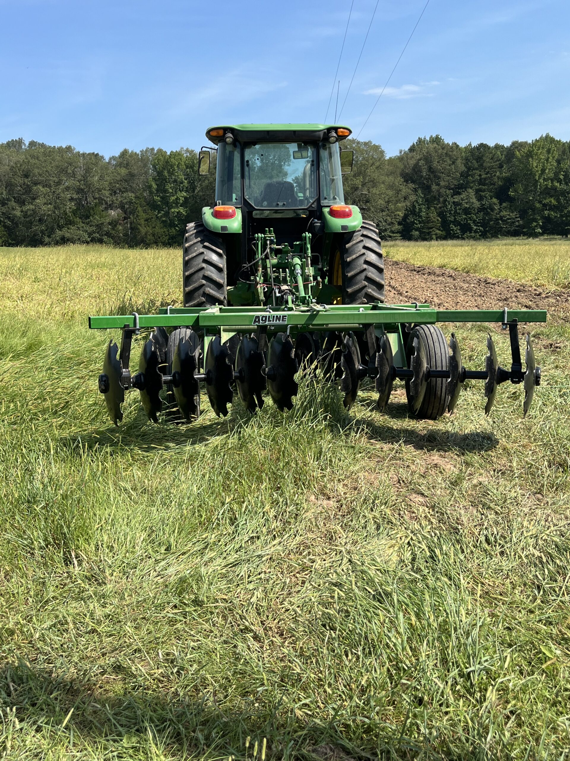 Agline DH51 Series 8′ Tandem Wheel Disc Harrow #DH5108
