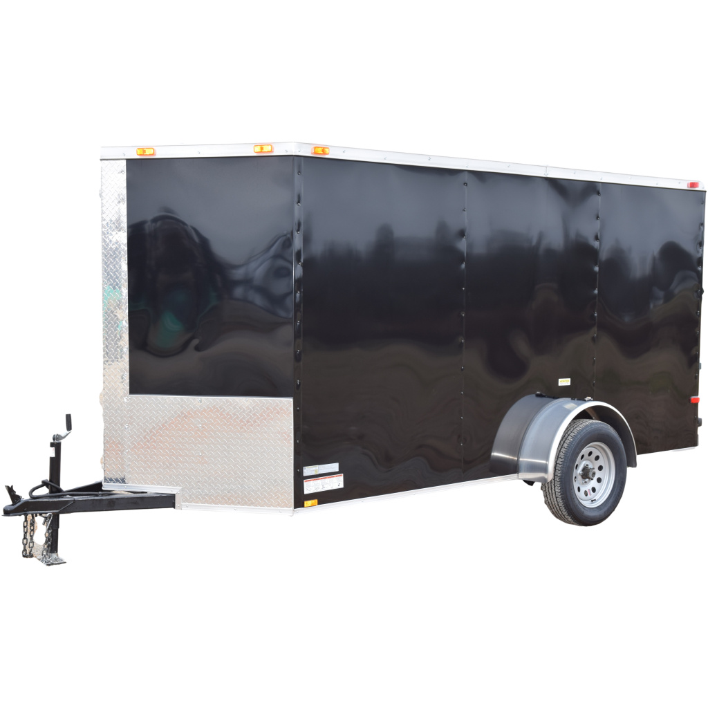 CY212 Cynergy 7×12 Enclosed Trailer SA Black