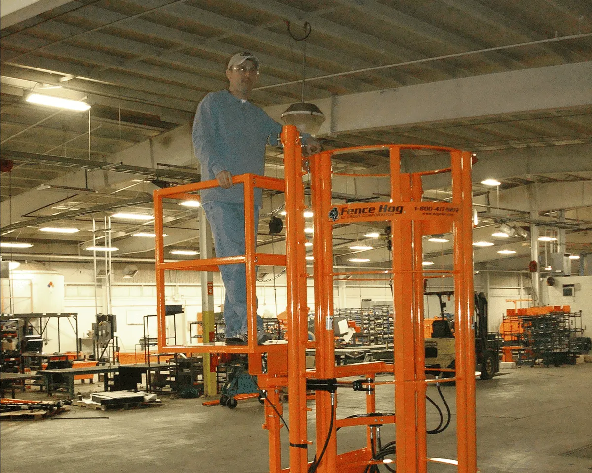 EZG Fence Hog Work Platform #FHWP