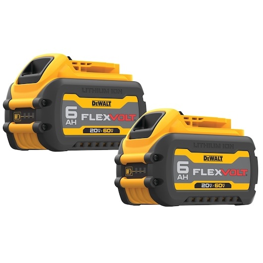 DeWalt 20/60V Max Flexvolt 6AH Battery (2PK) #DCB606-2