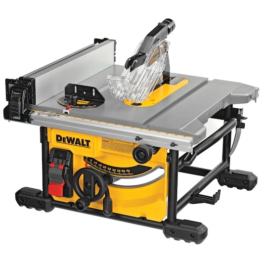 DeWalt 15 AMP 8-1/4″ Compact Portable Jobsite Table Saw #DWE7485
