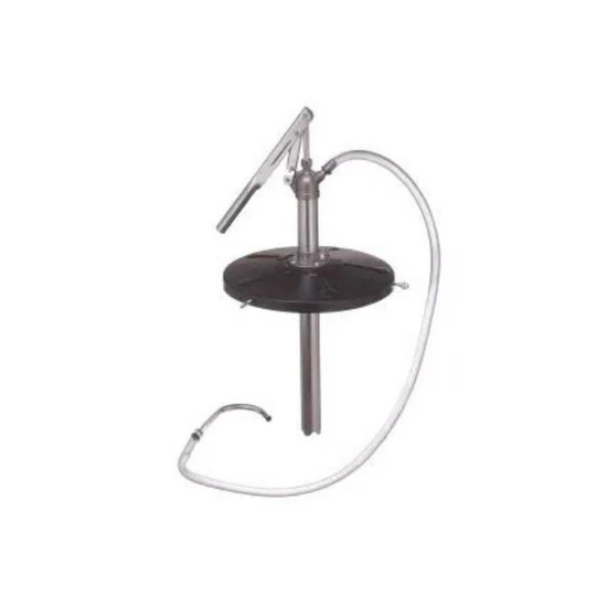 Lincoln G400 Lever-Action Bucket Pump – Fits 5 Gallon Buckets, Includes 18″ Drum Cover & 4′ Delivery Hose
