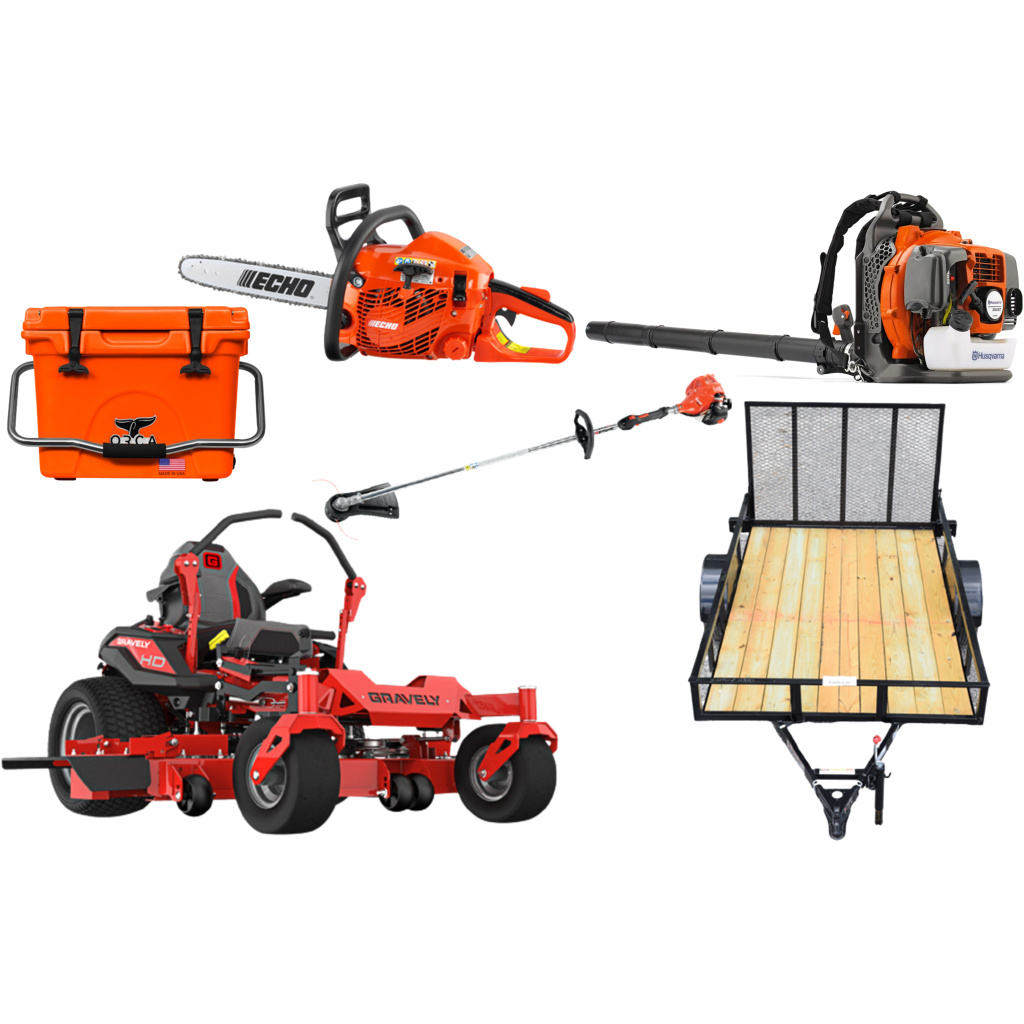 GE4117 Gravely Mower Bundle – ZT HD 52 Zero Turn 350BT Blower SRM-225 Trimmer