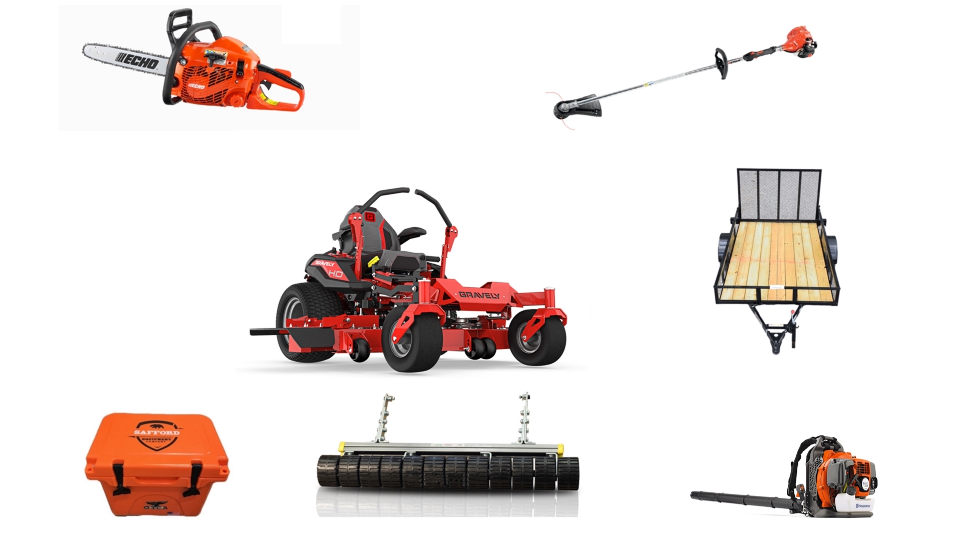 GE4227 Gravely Mower Bundle – ZT HD 52 Zero Turn 350BT Blower SRM-225 Trimmer