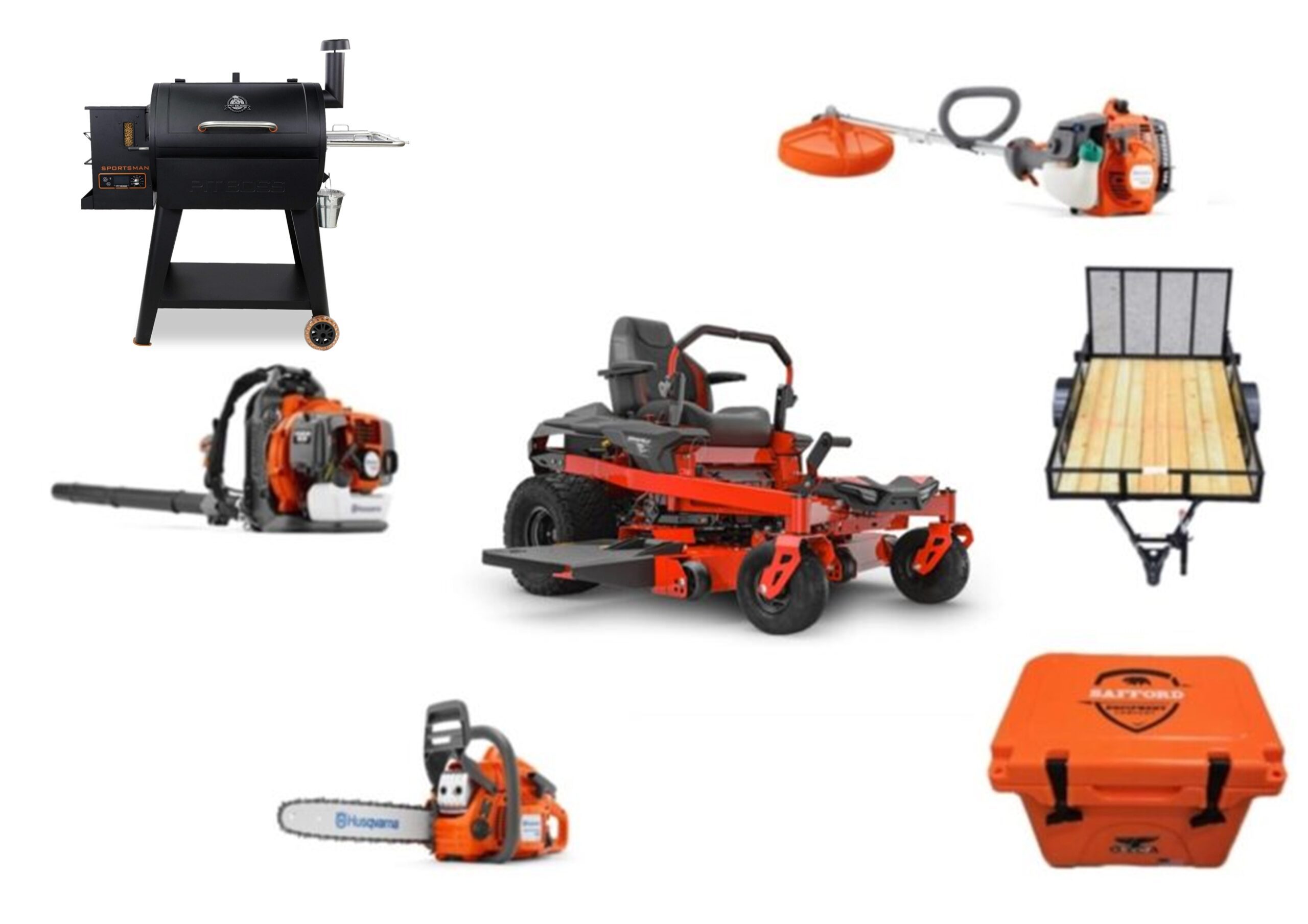 GH4207 Gravely Mower Bundle – ZT X 52 Zero Turn 150BT Blower 122L Trimmer