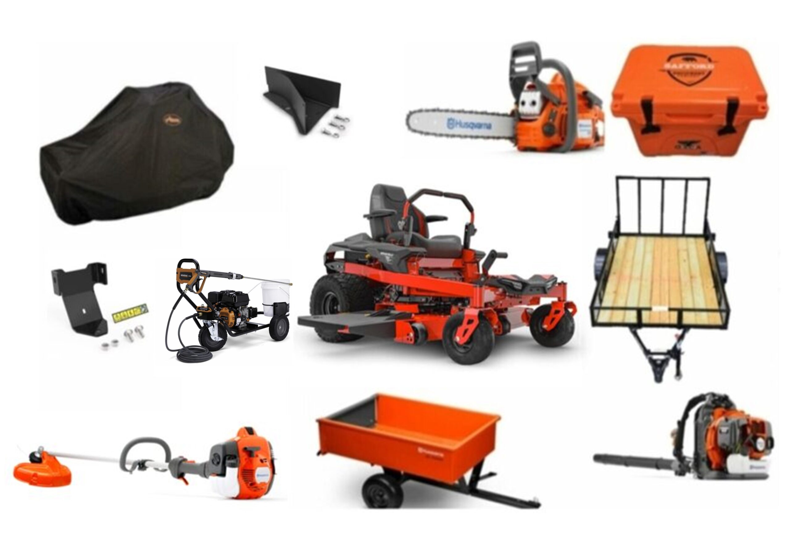 GH496 Gravely Mower Bundle – ZT X 52 Zero Turn 150BT Blower 122L Trimmer