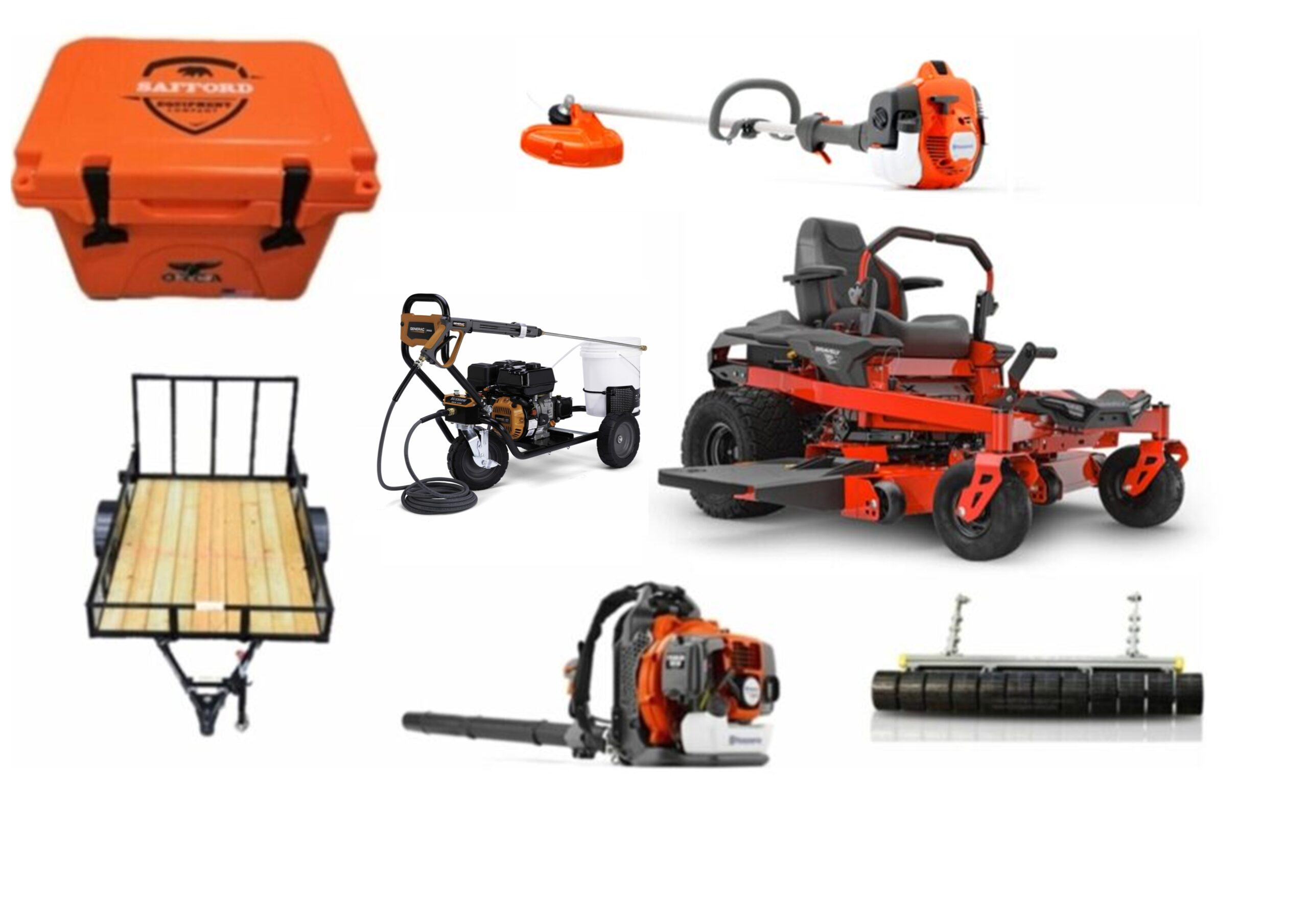 GH499 Gravely Mower Bundle – ZT X 52 Zero Turn 150BT Blower 122L Trimmer