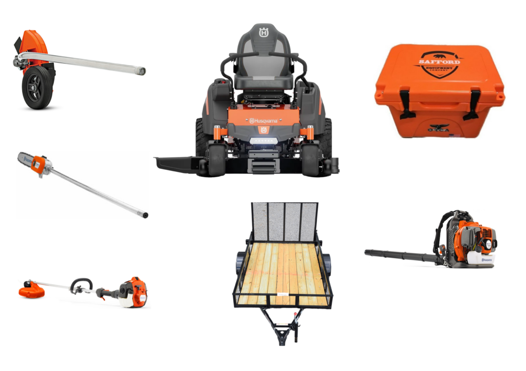HH4195 Husqvarna Mower Bundle – Z254FX Zero Turn 350BT Blower 525LK Trimmer