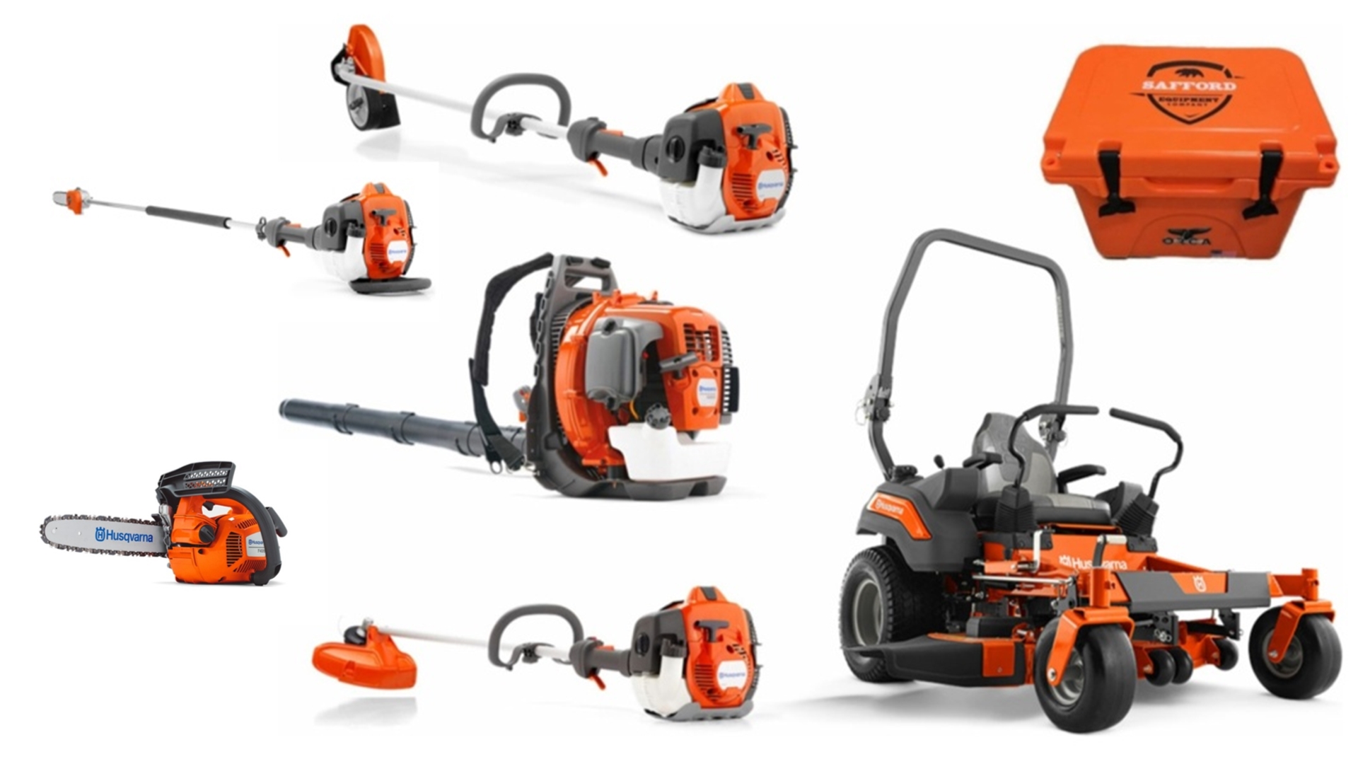 HH530 Husqvarna Mower Bundle – Z454 Zero Turn 560BTS Blower 525L Trimmer
