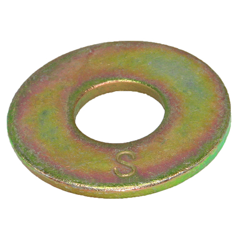 Hustler OEM 017152 FLAT WASHER .688 X 1.75 X .16 ZINC YELLOW HYPERDRIVE Hustler Original Part