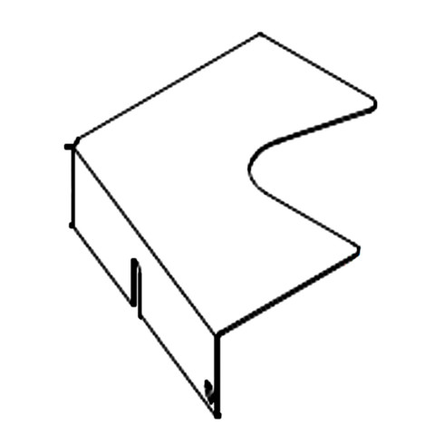 Hustler OEM 100875 RIGHT PULLEY COVER Hustler Original Part