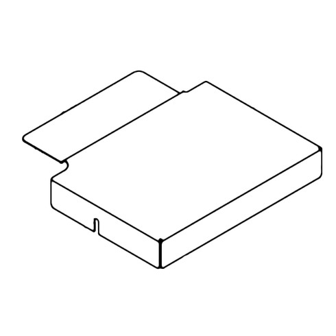 Hustler OEM 110458 LEFT HAND PULLEY COVER Hustler Original Part