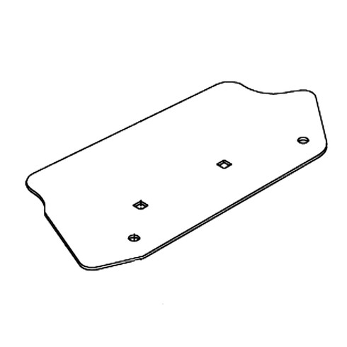 Hustler OEM 110821 CHUTE ADAPTER PLATE 48 IN Hustler Original Part