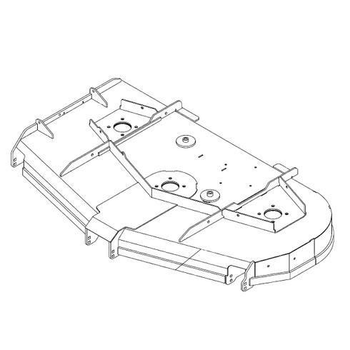 Hustler OEM 550739 SERVICE DECK 60 IN Hustler Original Part