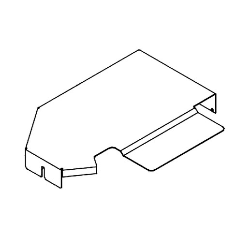 Hustler OEM 550914 RIGHT SIDE SERVICE PULLEY COVER DIESEL Z CE Hustler Original Part