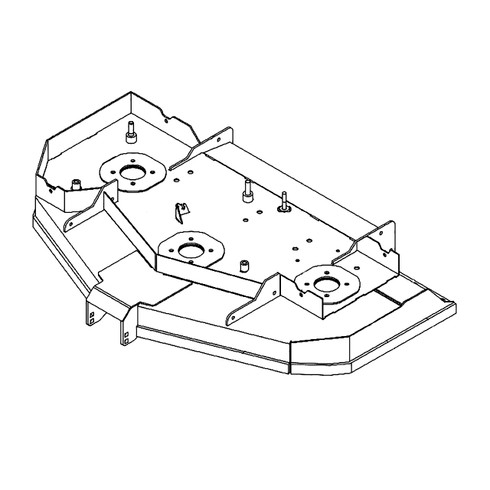 Hustler OEM 550934 SERVICE DECK 54 IN Hustler Original Part