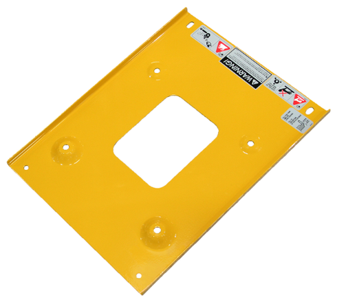 Hustler OEM 552853 SEAT PAN WITH DECAL Hustler Original Part