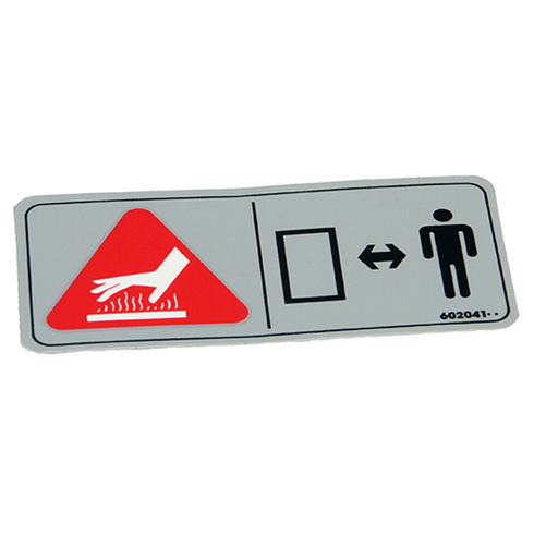 Hustler OEM 602041 DECAL HOT DECAL Hustler Original Part