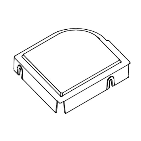 Hustler OEM 602752 LEFT SIDE PULLEY COVER 42 IN / 46 IN Hustler Original Part