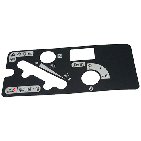 Hustler OEM 604196 DECAL INSTRUMENT PANEL Hustler Original Part