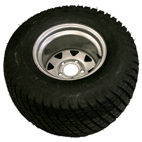 Hustler OEM 604455 TIRE WHEEL 26 X 12.00 12 SILVER Hustler Original Part