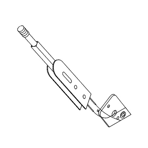 Hustler OEM 761619 LEVER AND CABLE ASSEMBLY Hustler Original Part