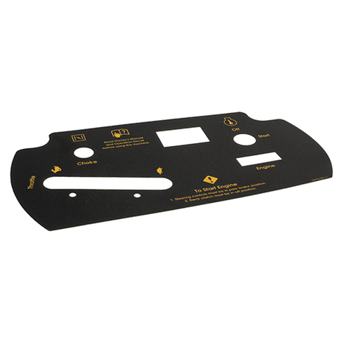 Hustler OEM 784702 DECAL INSTRUMENT Hustler Original Part